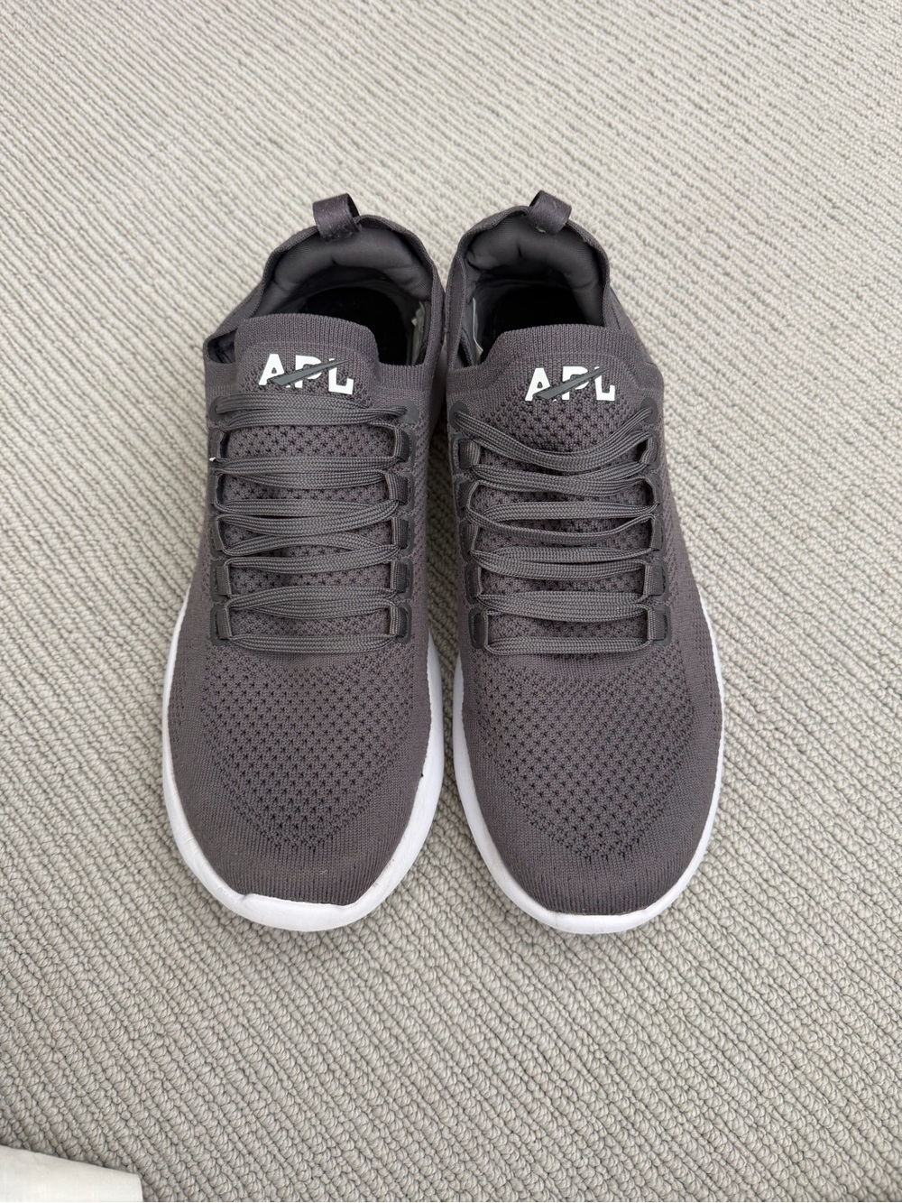 APL TechLoom Breeze Men's Running Sneakers - Charcoal US 9